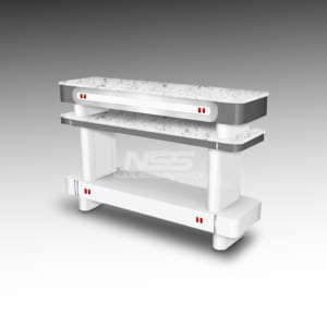 Dryer 4 person Model Atlanta II (White/Grey)