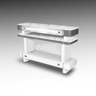 Dryer 4 person Model Atlanta II (White/Grey)