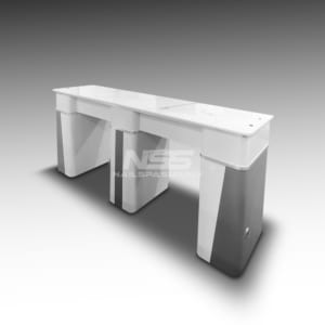 Table double Model Atlanta B (White/Grey)