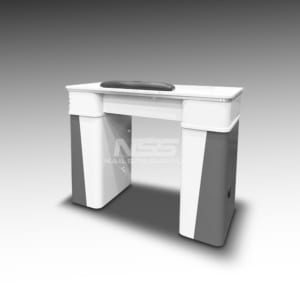 Table single Model Atlanta B (White/Grey)