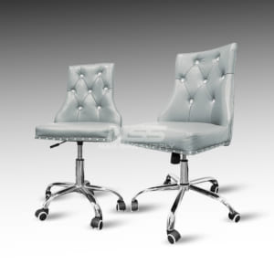 Combo Cust and Technician – Leather Italy Model Amber – Grey