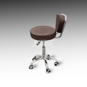 Stool chair – Leather Italy Model Dayton – Chocolate (Socket tall)