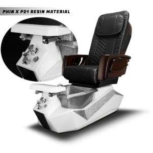 PhinX Grey P21 (Resin Material) Leather Padset P22