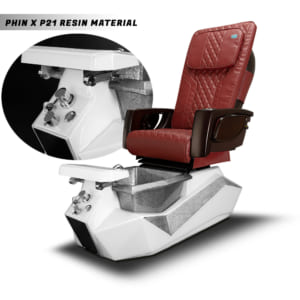 PhinX Grey P21 (Resin Material) Leather Padset P26