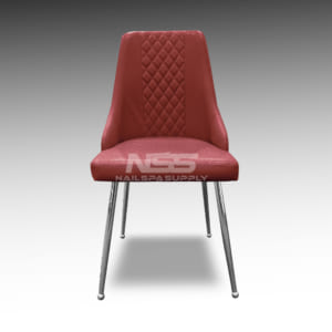 Customer Chair (Waitting chair)_Leather Italy_Model Vegas_Red