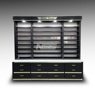 Cabinet L90 Model Lava Color Black - Gold (Comming Soon)
