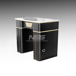 Single Table Model Lava Color Black - Gold