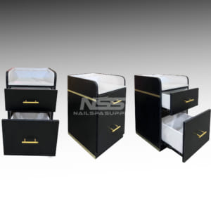 Pedicart Small Model Lava Color Black - Gold