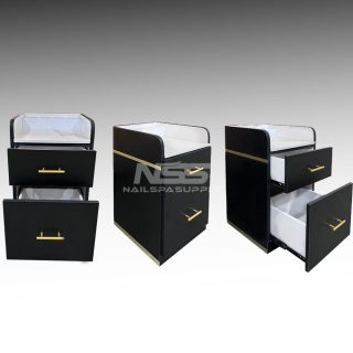 Pedicart Small Model Lava Color Black - Gold