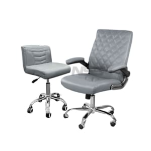 Combo Cust and Tech – Leather Italy – Model Daytona with Deluxe - Color Grey