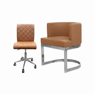 Combo Cust and Tech – Leather Italy – Model Envy with Luxury – Cappuccino