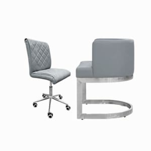 Combo Cust and Tech – Leather Italy – Model Envy with Luxury – Grey