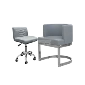 Combo Cust and Tech – Leather Italy – Model Envy with Deluxe - Color Grey