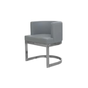 Customer chair – Leather Italy – Model Envy – Grey Customer chair – Leather Italy – Model Envy – Grey